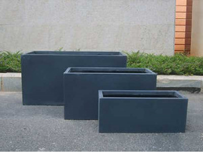 JARDINIERE GRAPHITE anthracite  EDIZA