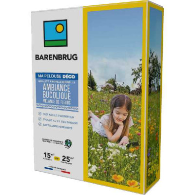 AMBIANCE BUCOLIQUE MELANGE DE FLEURS  BARENBRUG