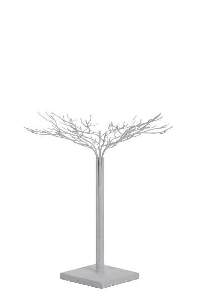 ARBRE METAL BLANC S 51X51X60CM   Jolipa