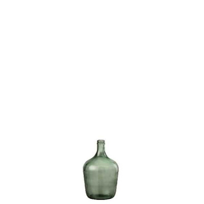 VASE CARAFE VERRE VERT S (18X18X30C   Jolipa