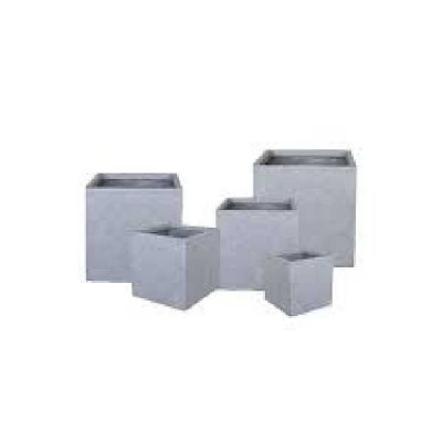 BAC CARRE GRAPHITE gris clair  EDIZA