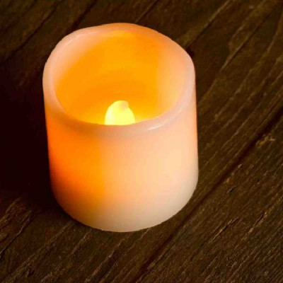 BOUGIE VOTIVE FLAMELESS LED PILLAR   SMART GARDEN