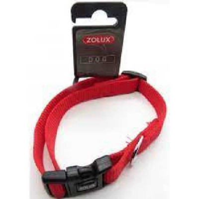 COLLIER NYLON 30/40 CM ROUGE   ZOLUX