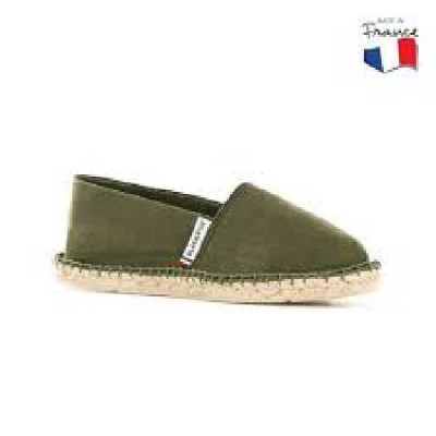 ESPADRILLE ENEKO kaki  AJS BLACKFOX