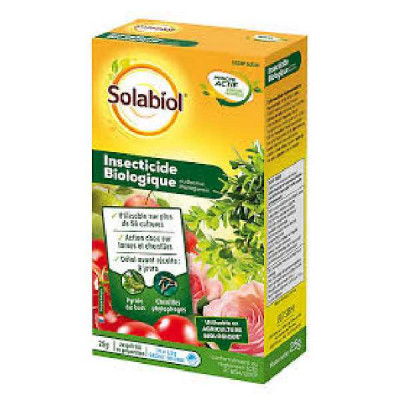 INSECTICIDE BIOLOGIQUE  Etui 10x 2.5g Solabiol