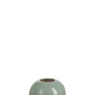 VASE BOULE DEBORDE CER VERT S (16X1   Jolipa