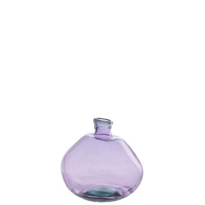 VASE LAURA VERRE LILA S (33X33X33CM   Jolipa